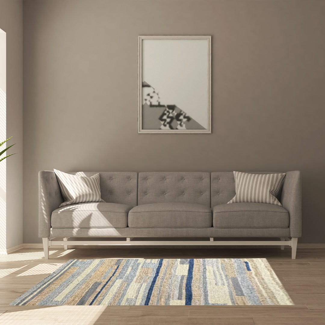 Earthy Elegance  Handknotted Jute Rug