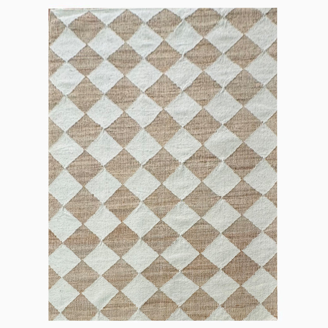 Earthy Elegance  Handknotted Jute Rug