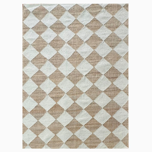 Earthy Elegance  Handknotted Jute Rug