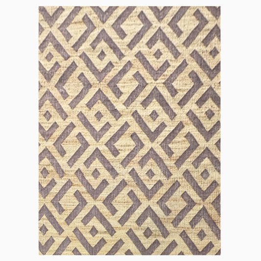 Earthy Elegance  Handknotted Jute Rug