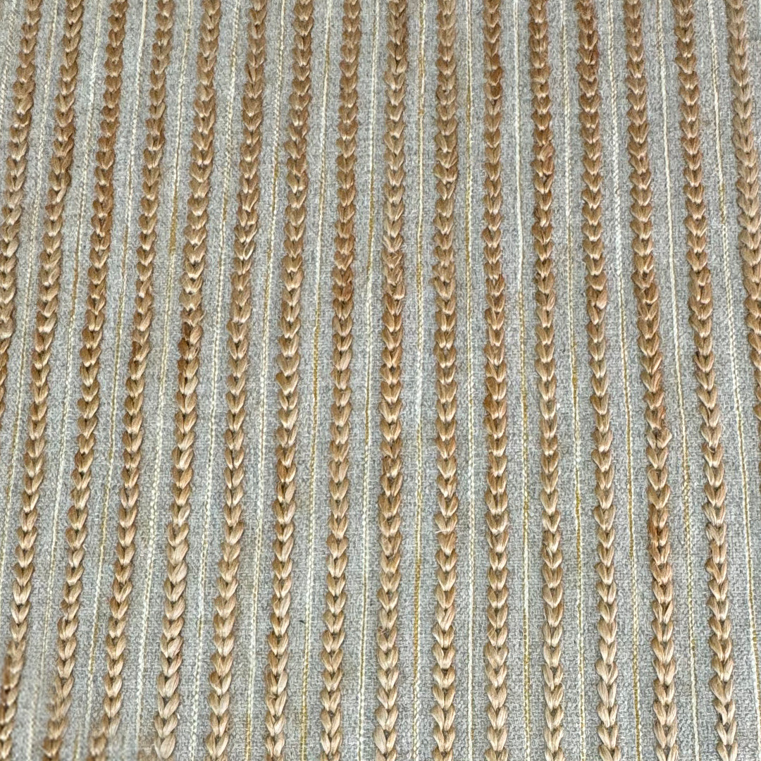 Earthy Elegance  Handknotted Jute & Wool Rug