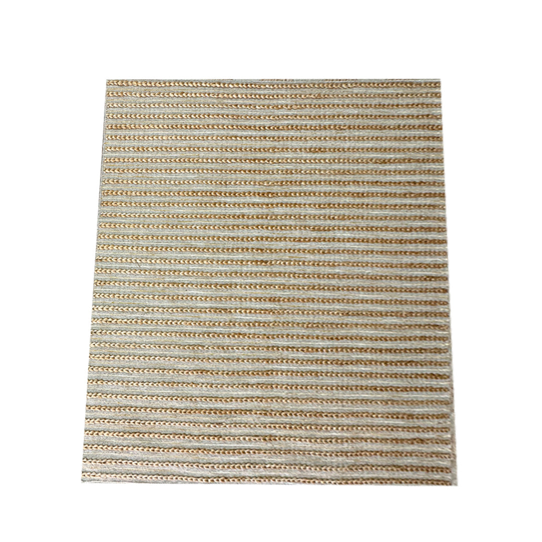 Earthy Elegance  Handknotted Jute & Wool Rug