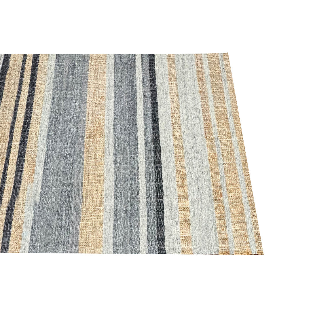Earthy Elegance  Handknotted Jute & Wool Rug