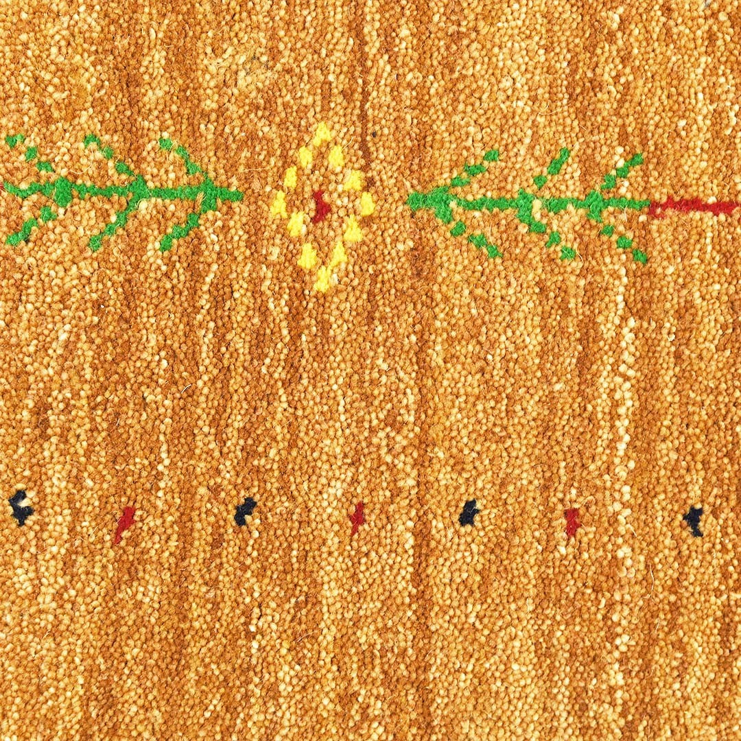 Whispering Threads Handloom Wool Runner.