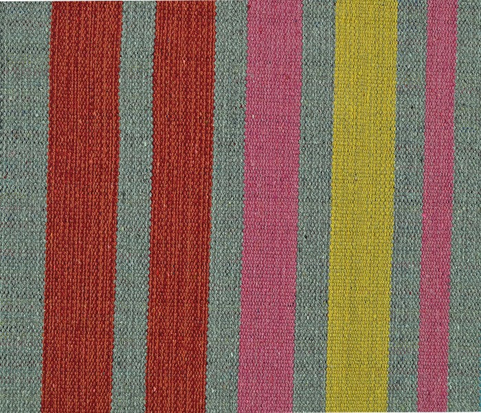 Harmony In Hues Handknotted  Cotton Flat Weave.