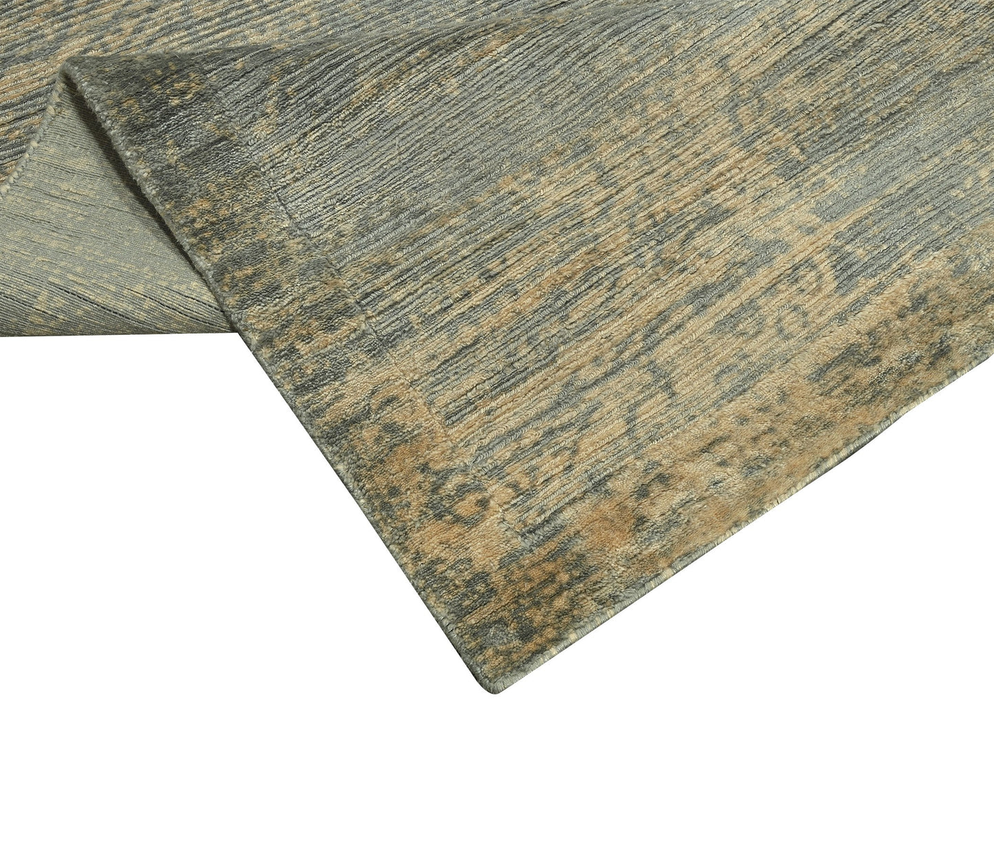 Cosmic Collection Handloom Wool/Viscose Rug.