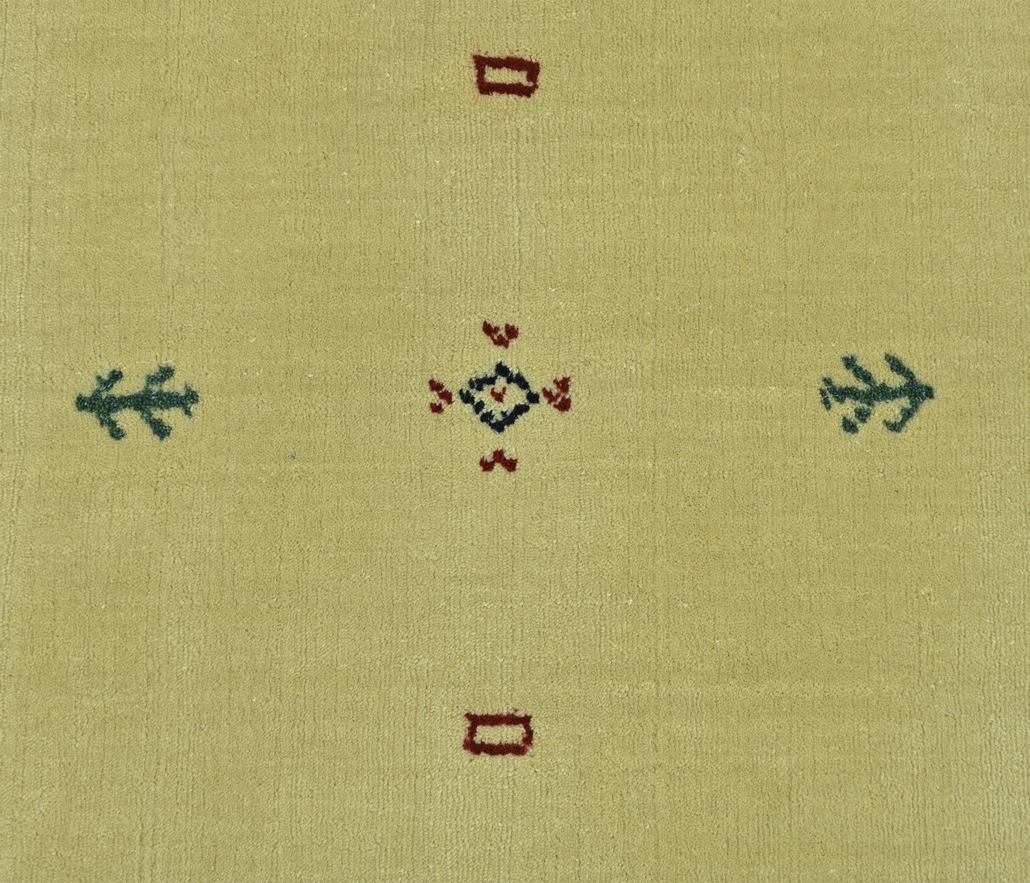 Harmony In Hues Handloom Wool/Viscose Rug.