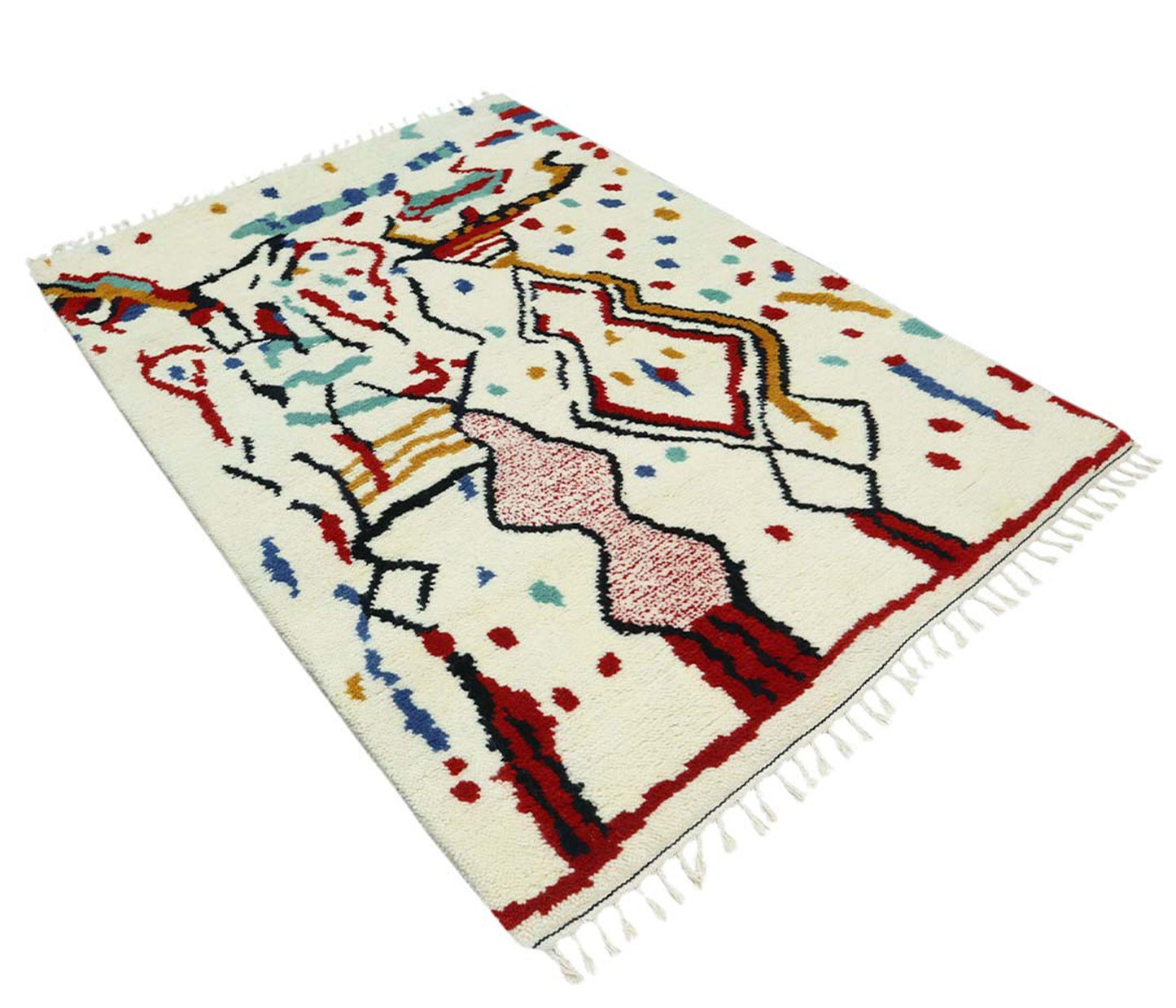 Heritage Hues Handknotted 100% Semi Worstead Wool