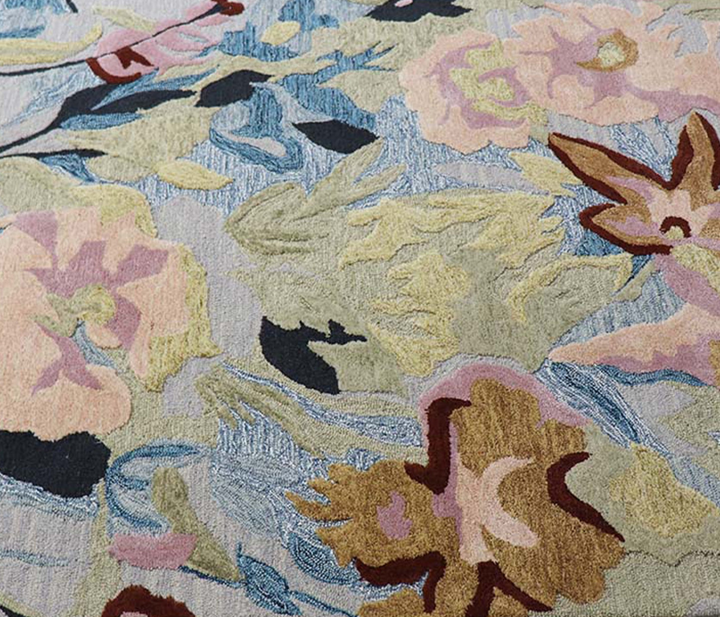 Cosmic Collection- Handtufted Modern Multi Colour Wool/Viscose Rug