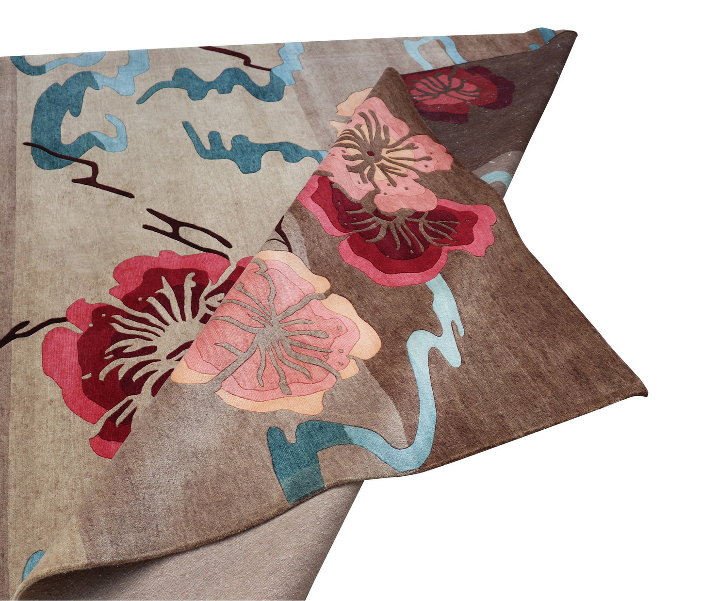 Heritage Hues Handknotted Wool Rug