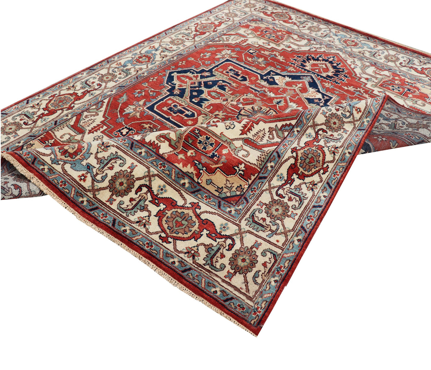 Heritage Hues Handknotted Wool Rug