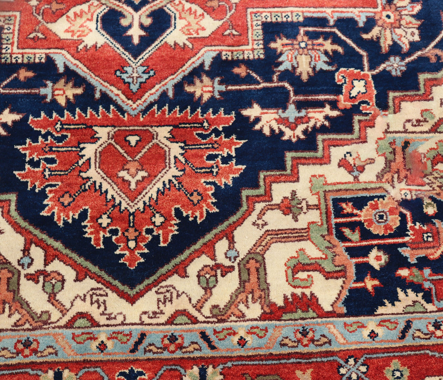 Heritage Hues Handknotted Wool Rug