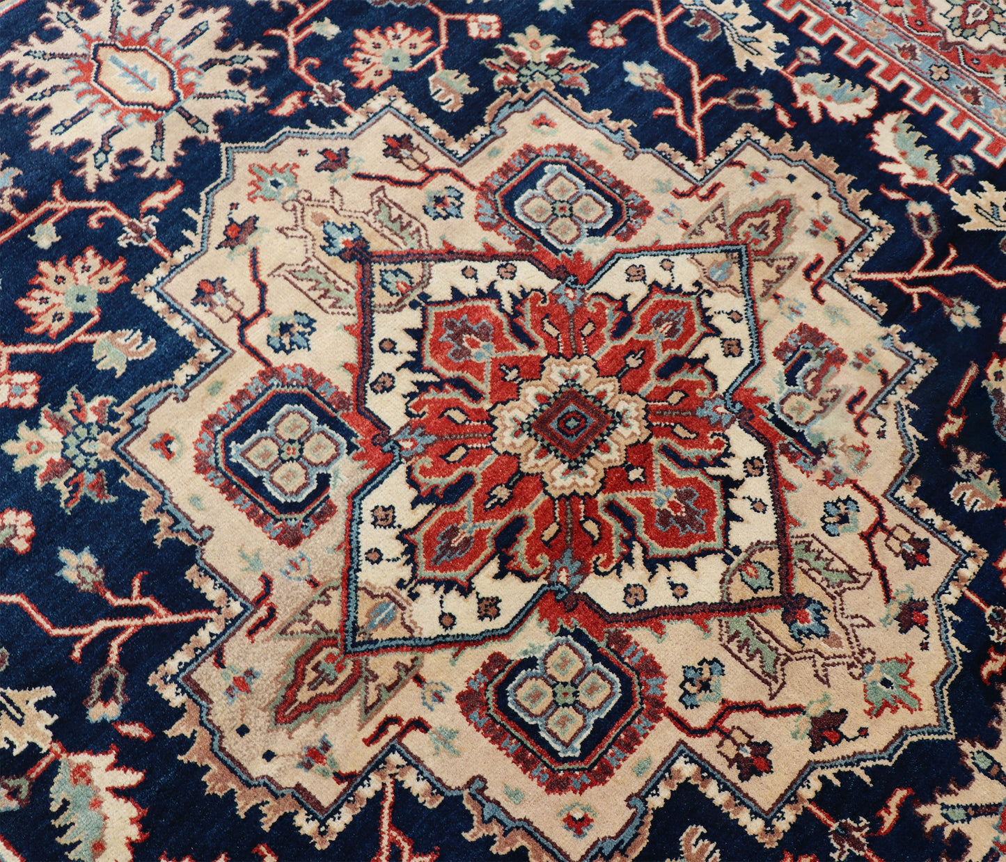 Heritage Hues Handknotted Wool Rug