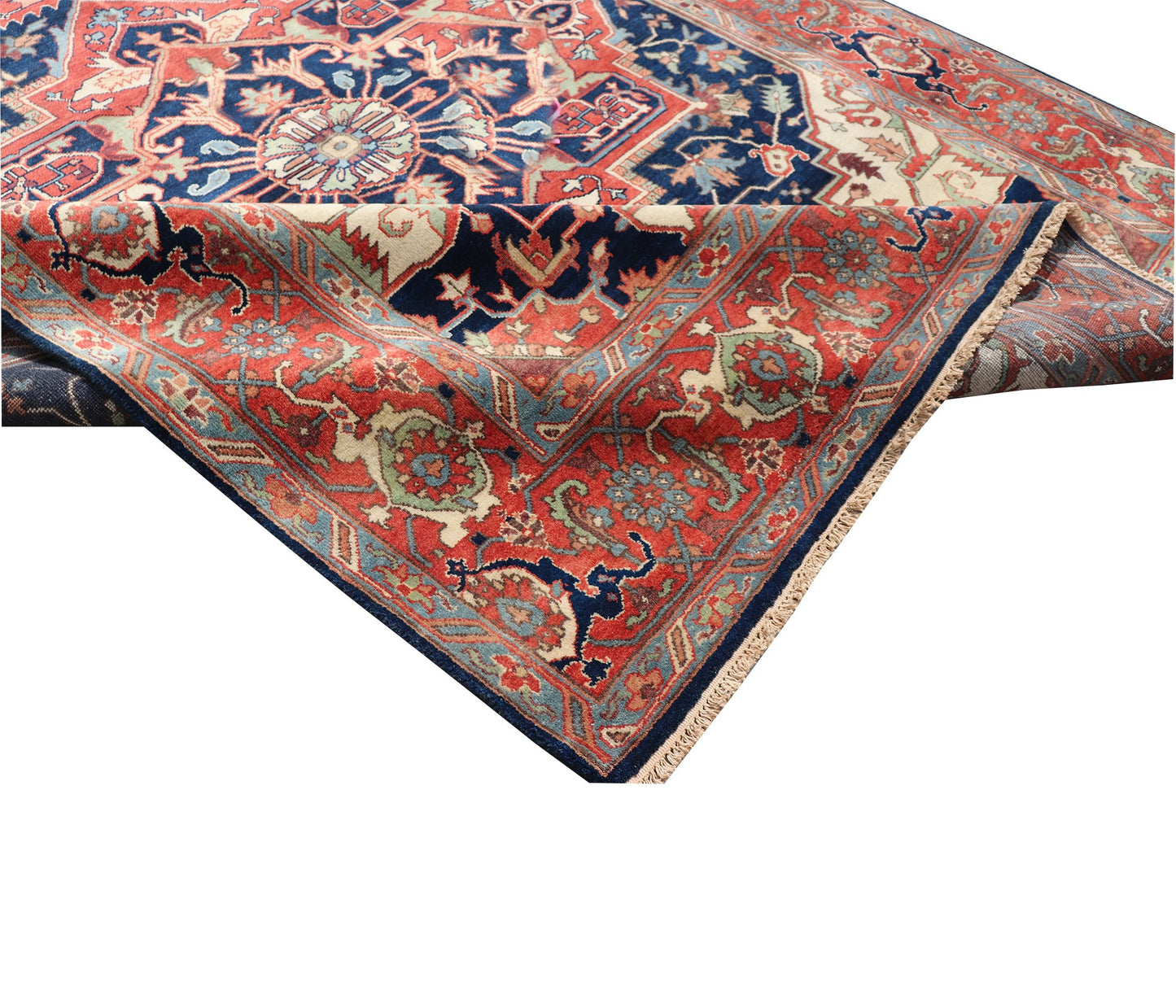 Heritage Hues Handknotted Wool Rug