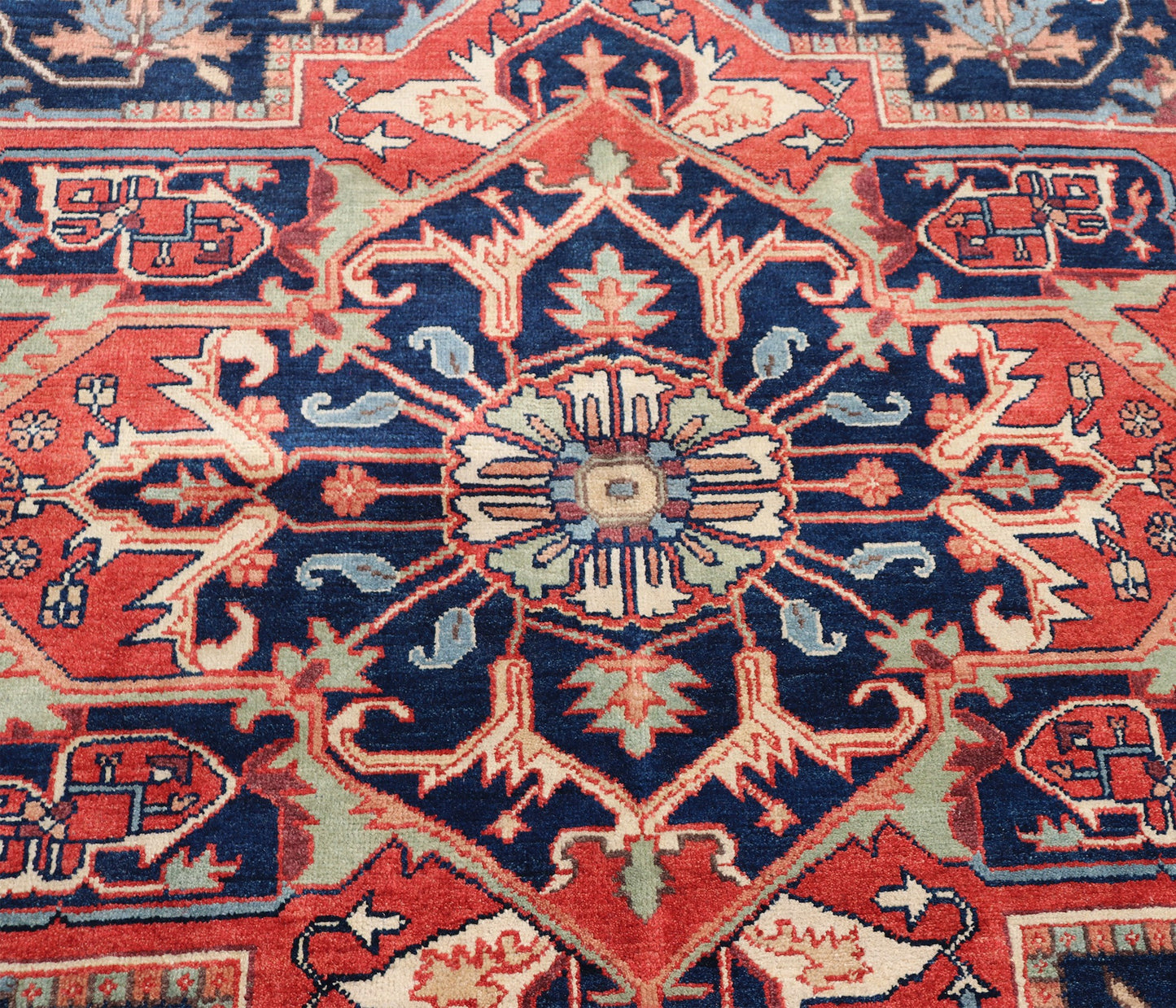 Heritage Hues Handknotted Wool Rug