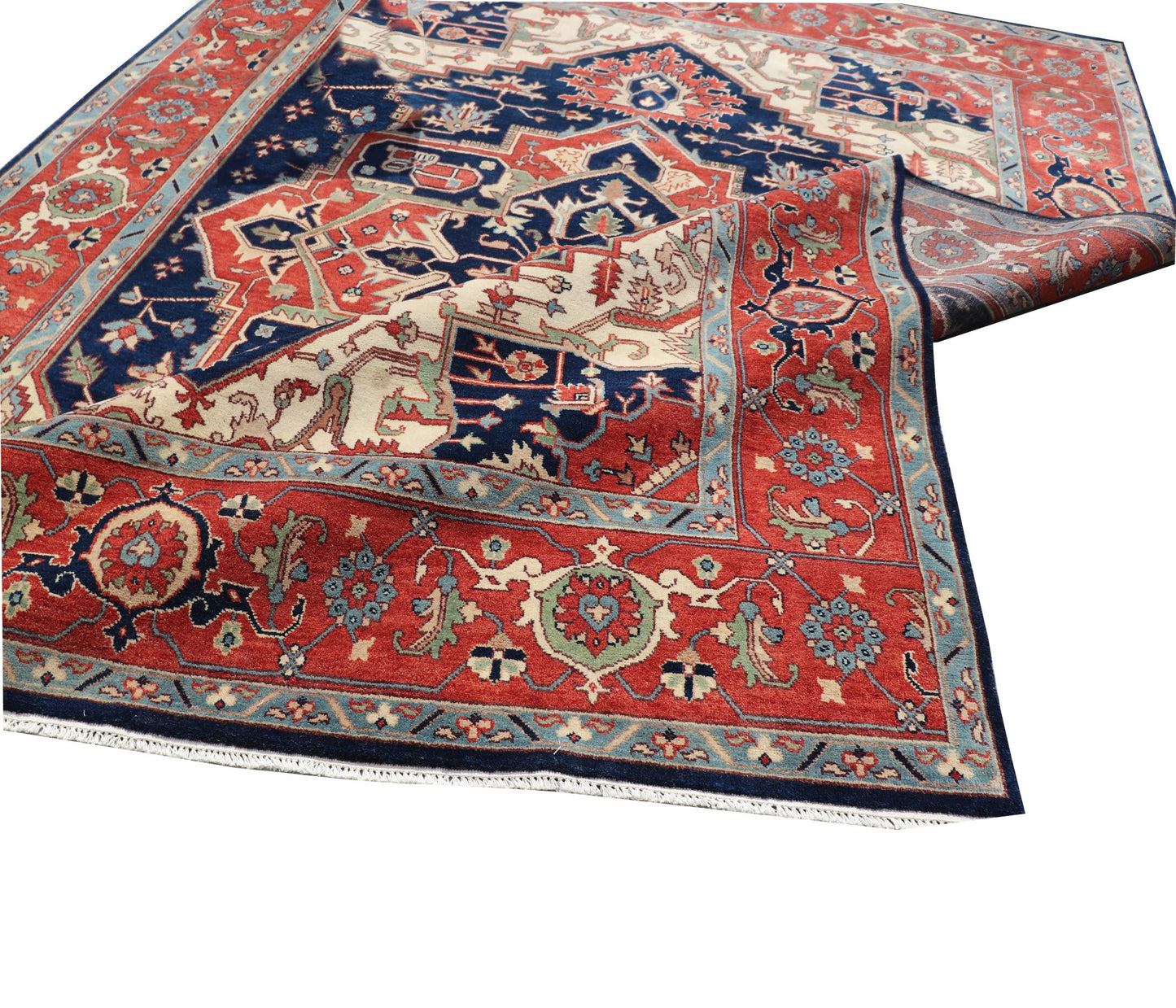 Heritage Hues Handknotted Wool Rug