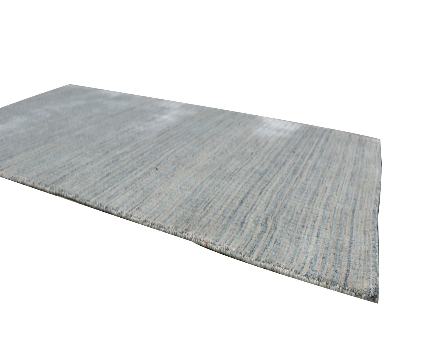 Harmony In Hues - Handwoven Blue Colour Viscose Rug