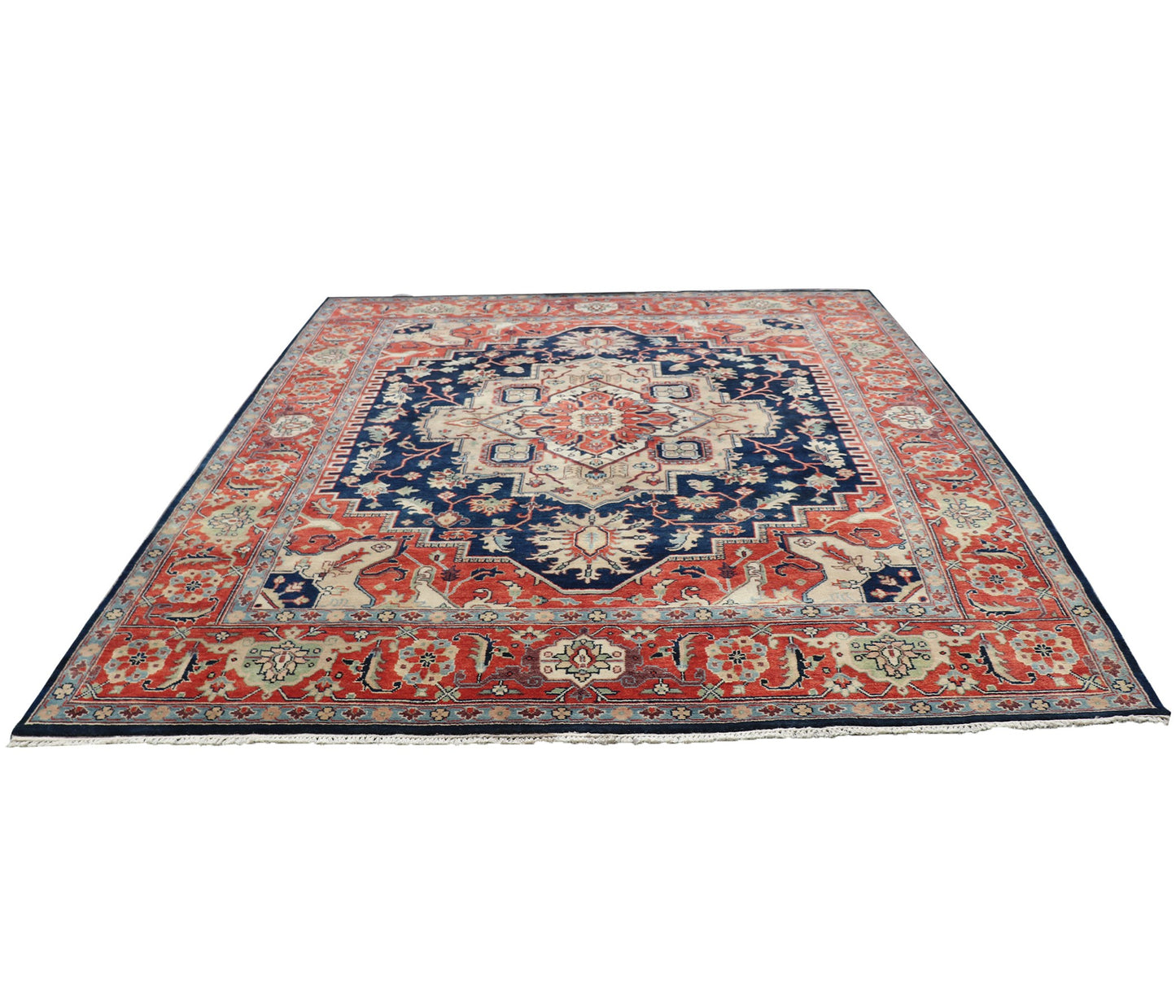 Heritage Hues Handknotted Wool Rug