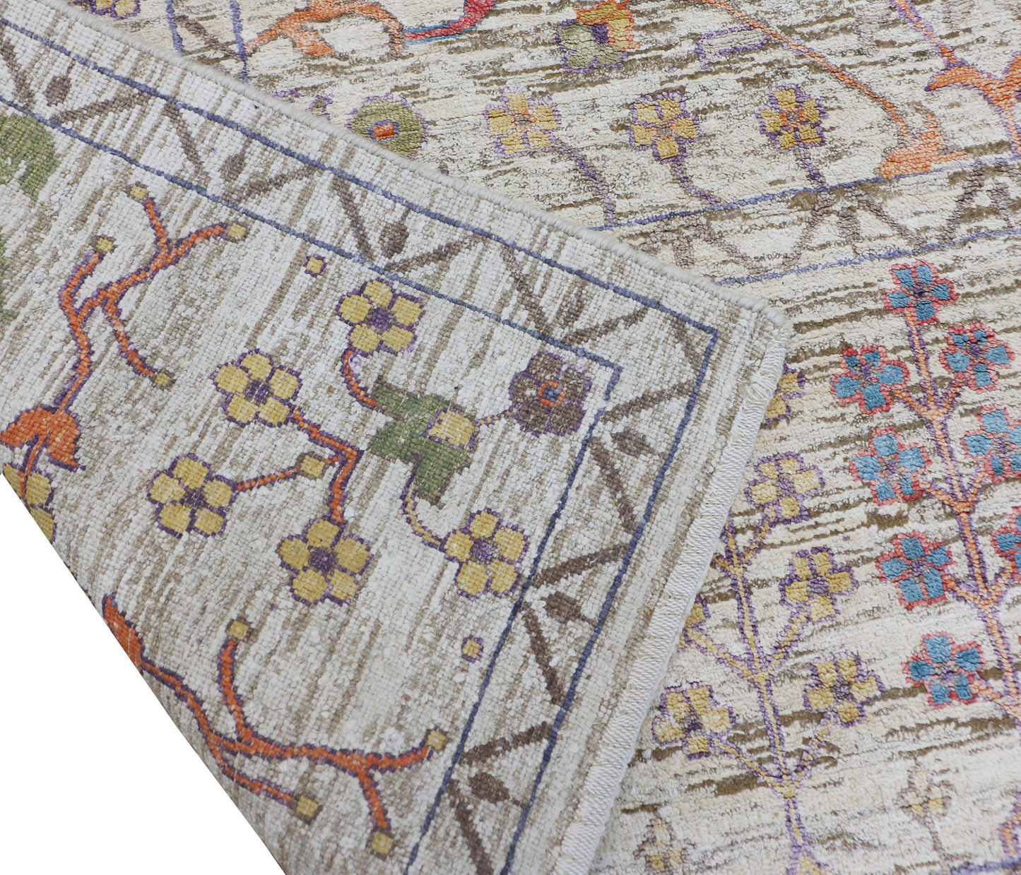 Artisan Weaves Handknotted Hand Spun Wool/Viscose