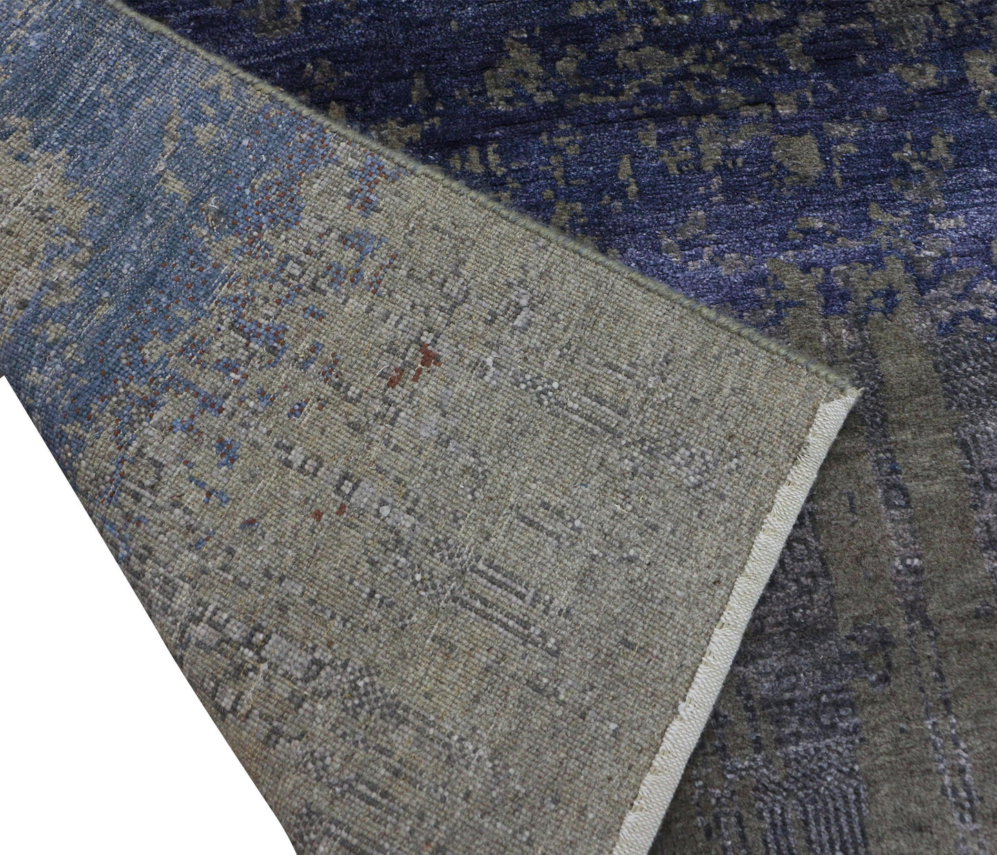 Artisan Weaves Handknotted Handspun Wool/Viscose