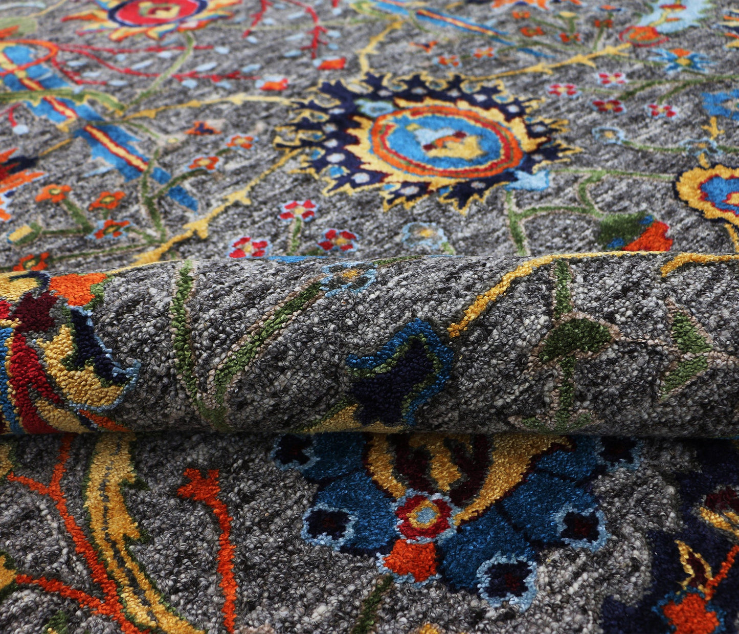 Harmonize Handtufted Hand Spun Wool/Viscose