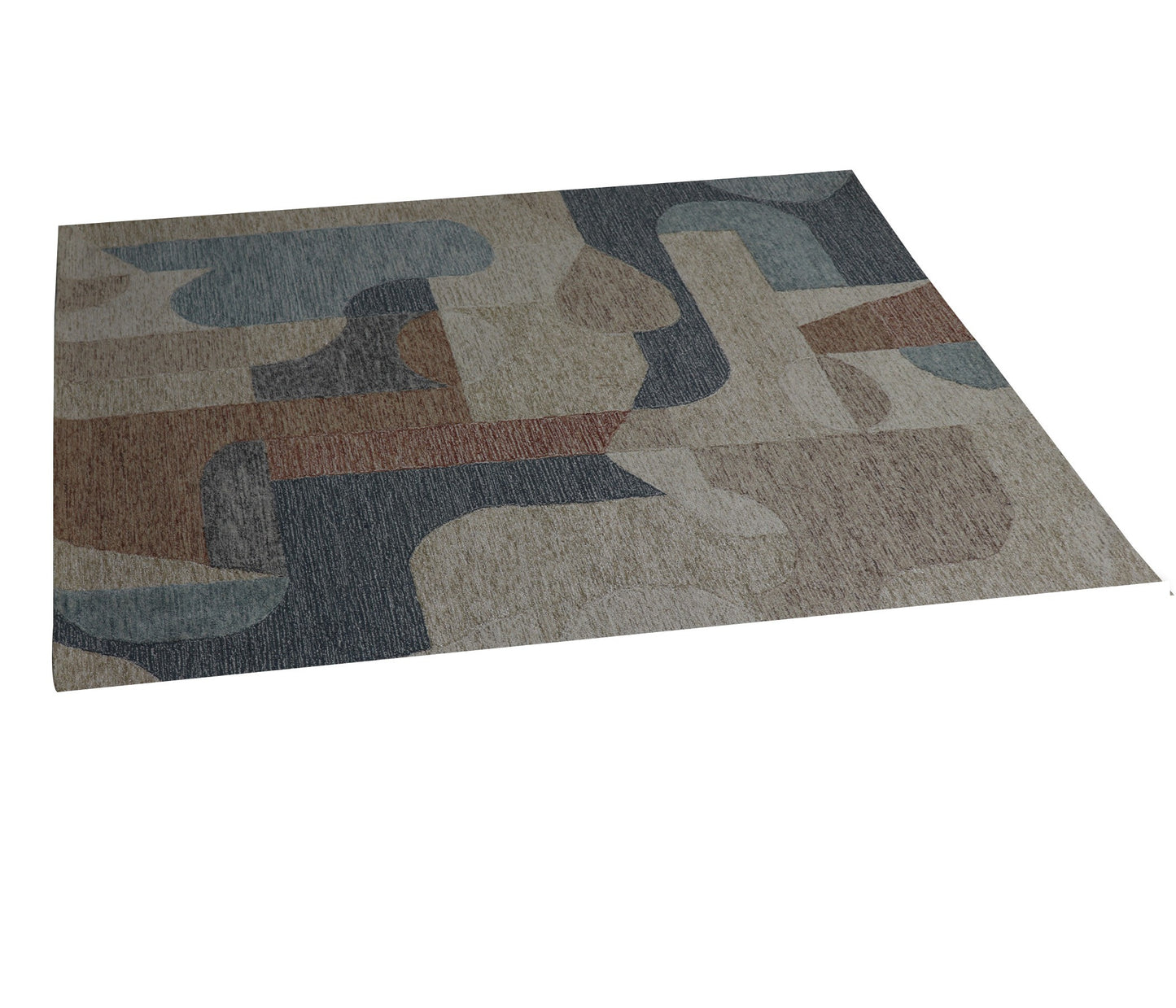 Cosmic Collection- Handtufted Modern Multi Colour Wool & Viscose Rug