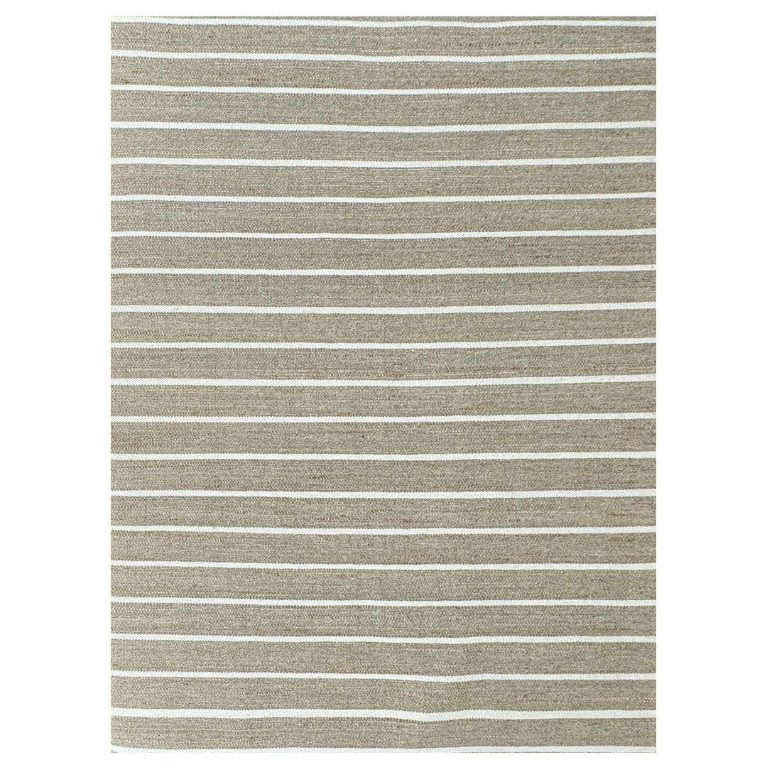 Heritage Hues Handknotted Wool & Jute Rug