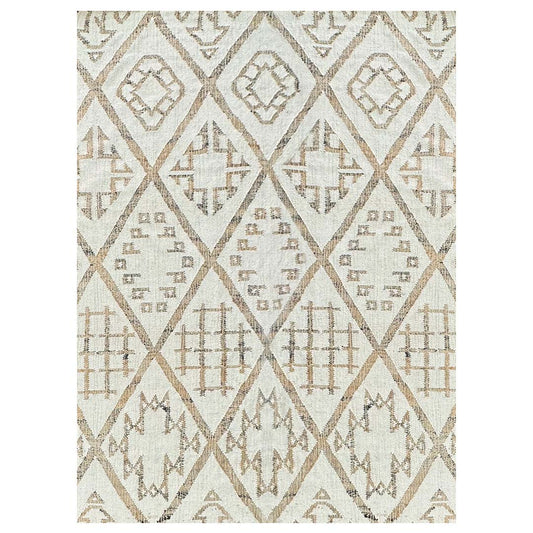 Earthy Elegance  Handknotted Jute Rug