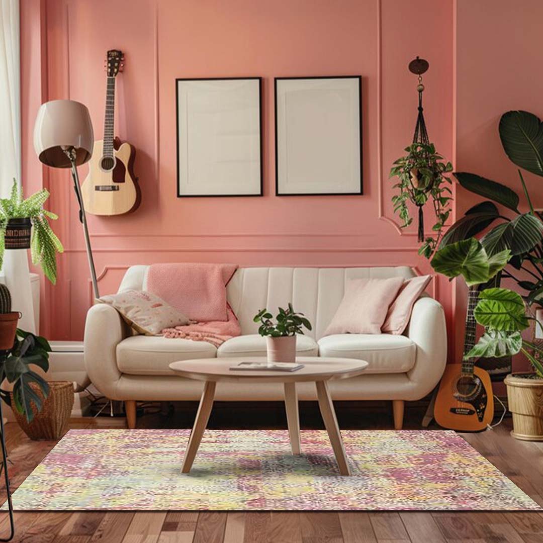 Cosmic Collection Handloom Viscose Rug.