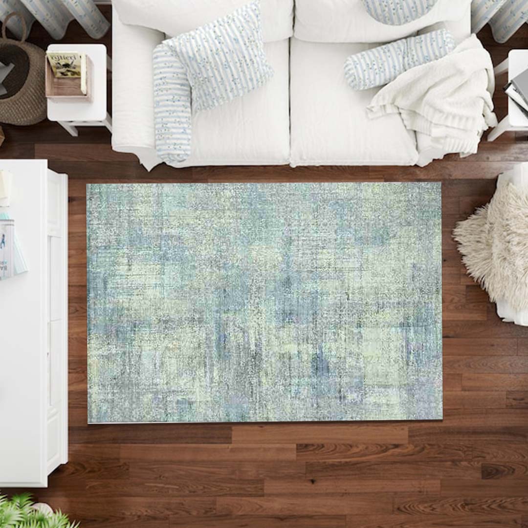 Cosmic Collection Handloom Viscose Rug.