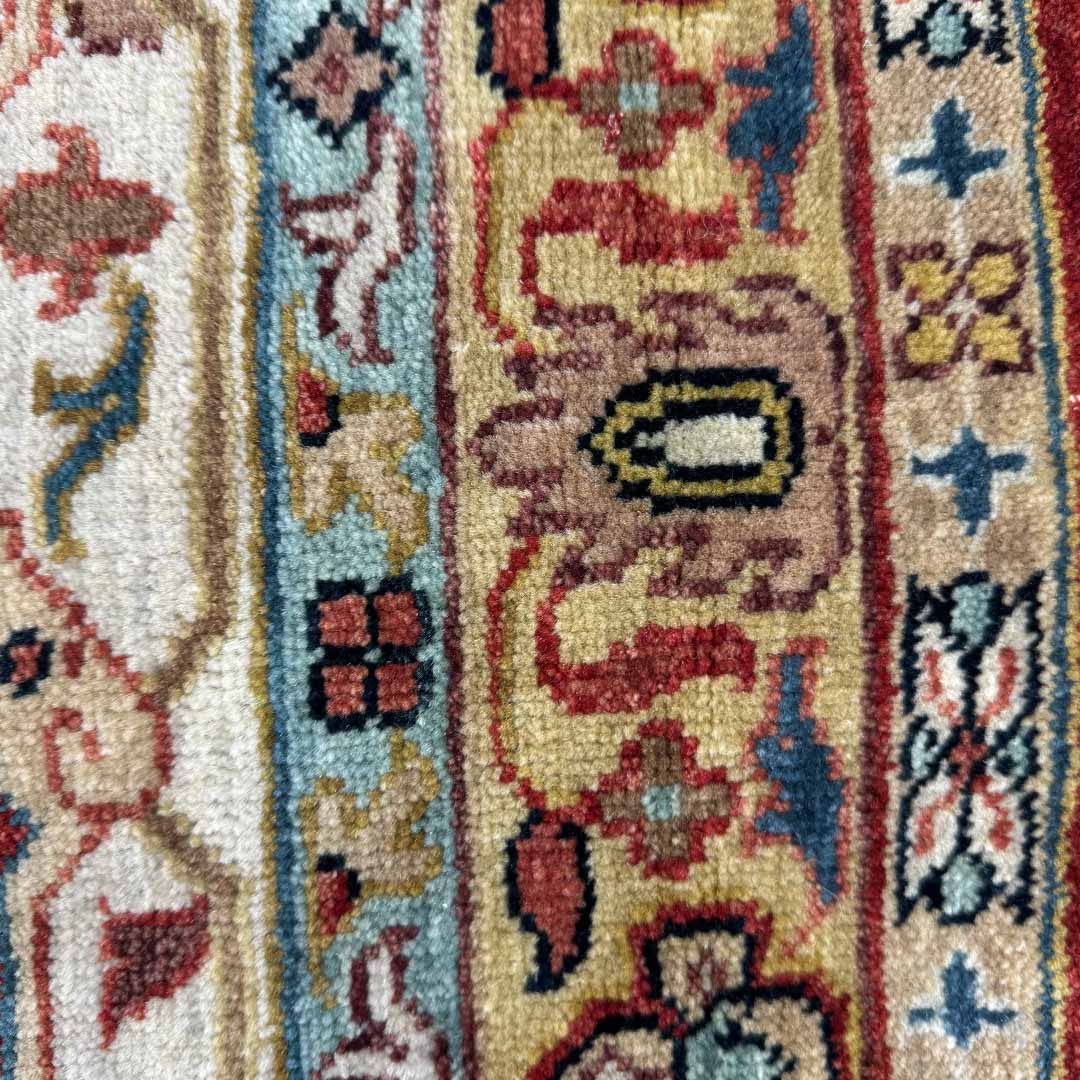 Heritage Hues Handknotted Wool Rug