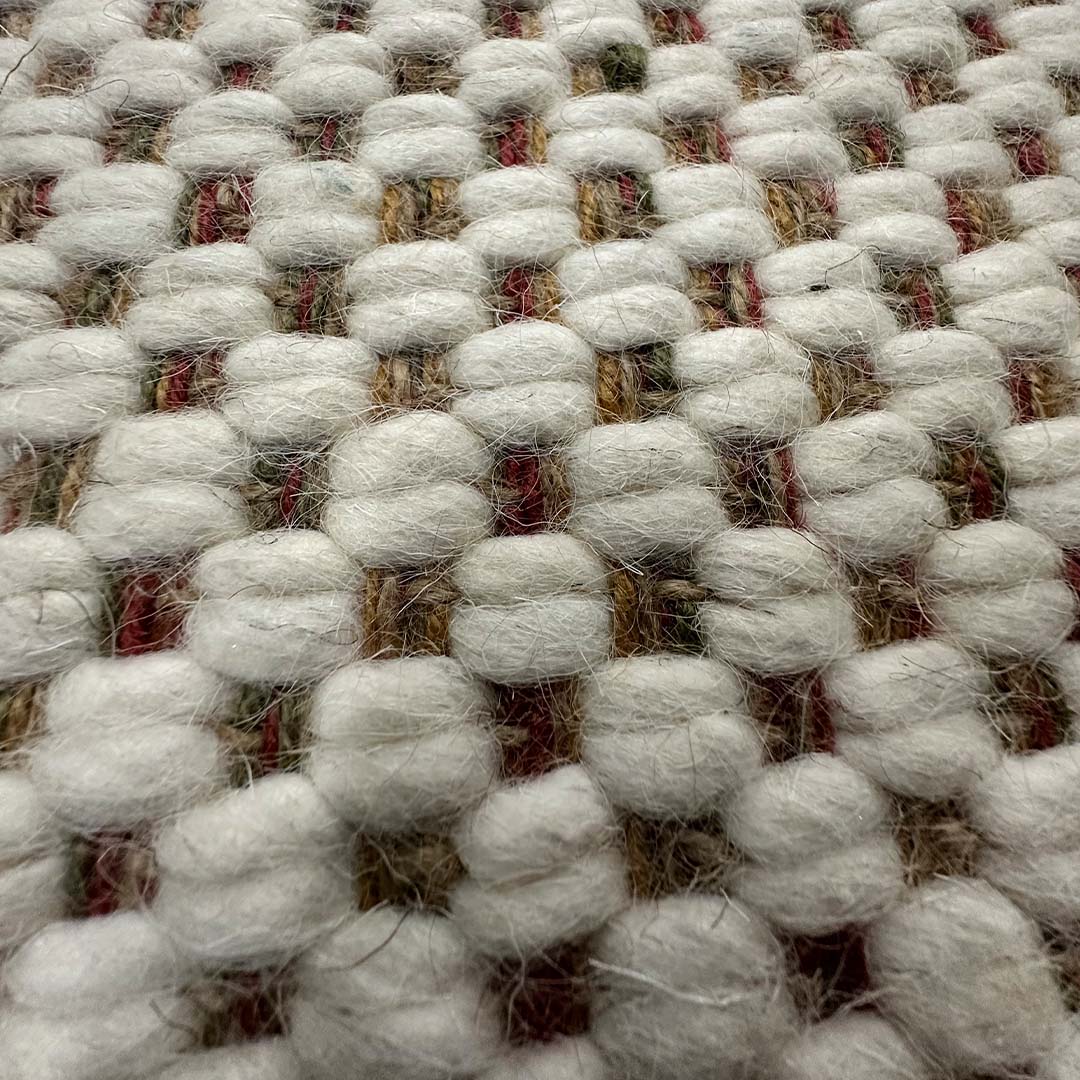 Woven Looms Handknotted Wool & Jute Rug