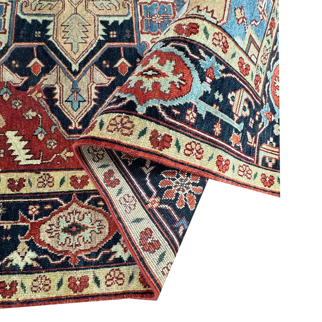 Heritage Hues Handknotted Wool Rug