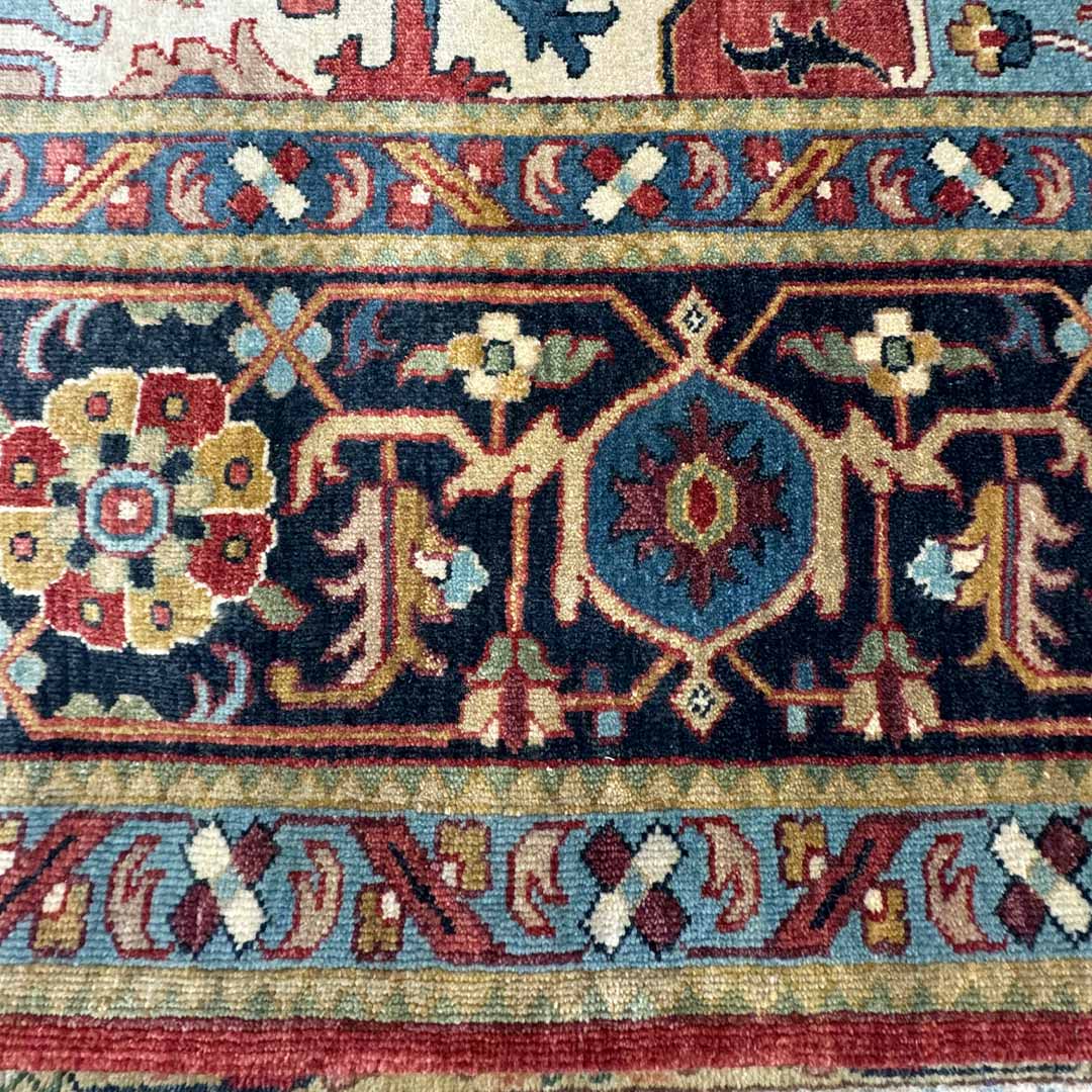 Heritage Hues Handknotted Wool Rug