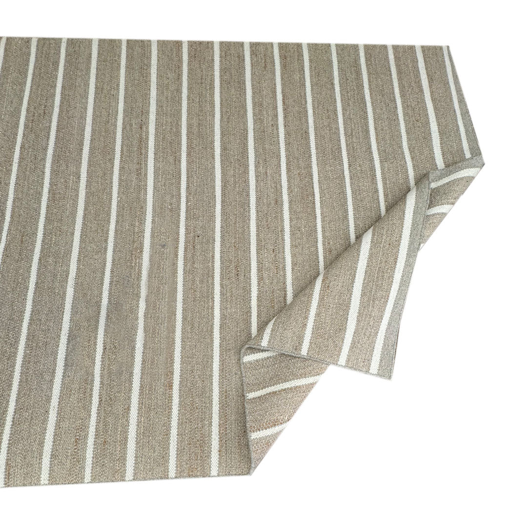 Heritage Hues Handknotted Wool & Jute Rug