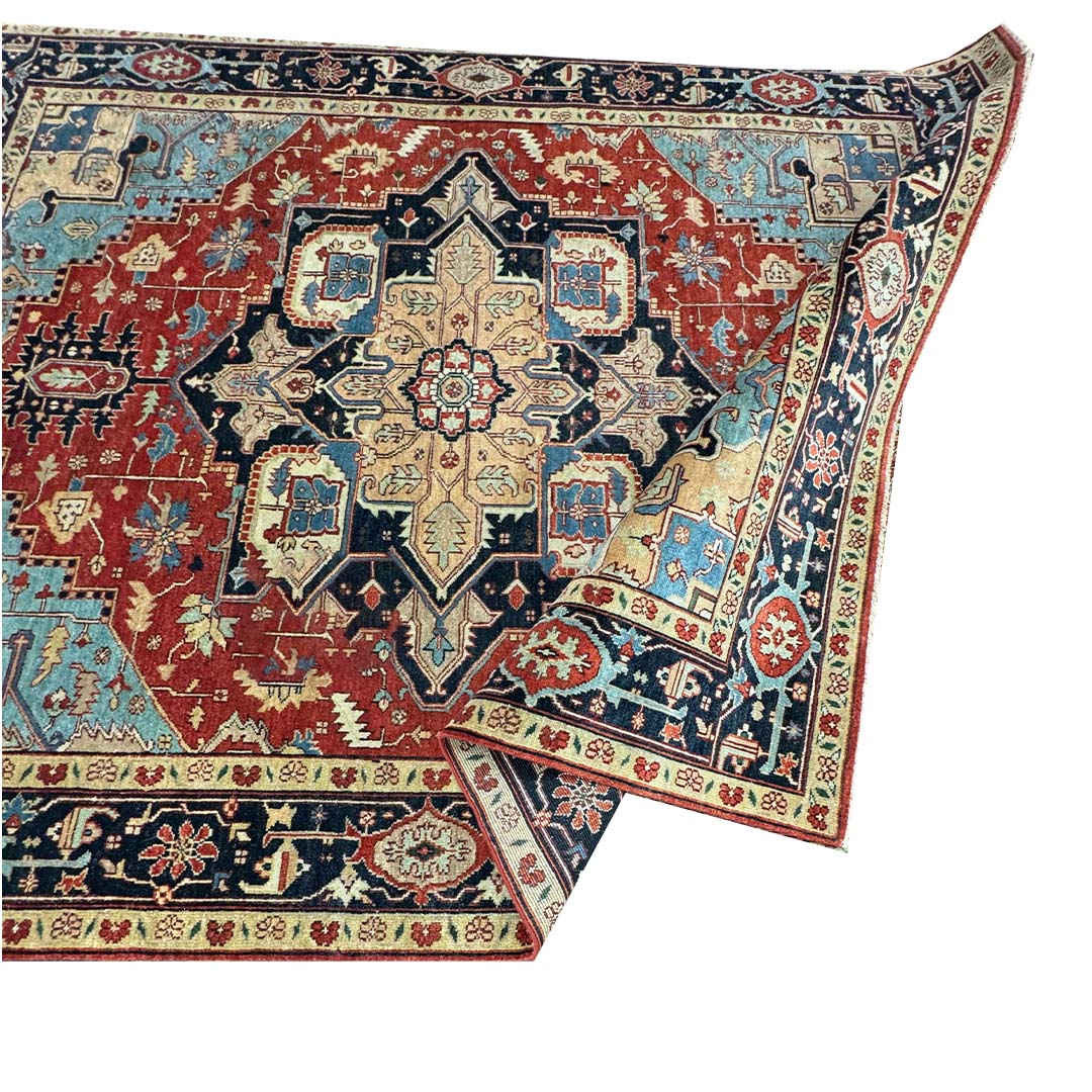 Heritage Hues Handknotted Wool Rug