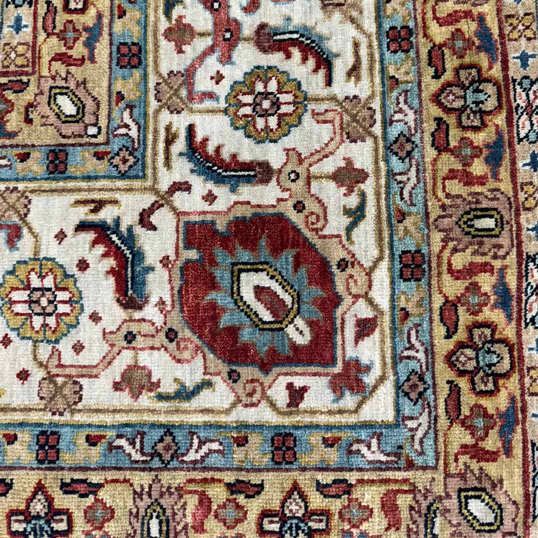 Heritage Hues Handknotted Wool Rug