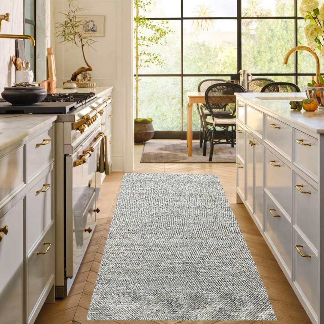 Woven Looms Handknotted Wool Rug