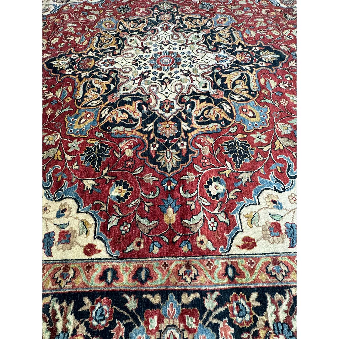 Heritage Hues Handknotted Wool Rug