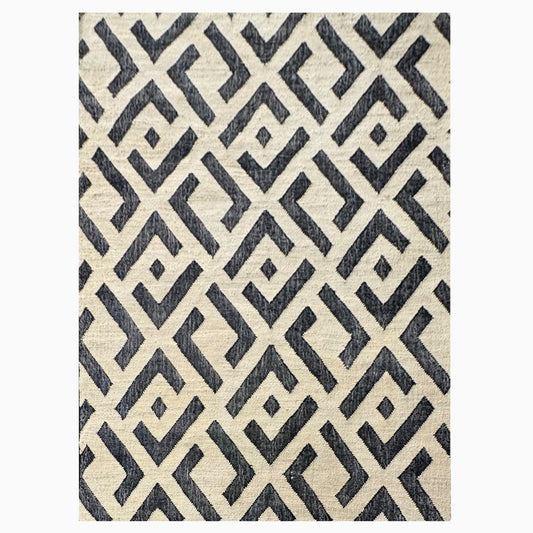 Earthy Elegance  Handknotted Jute Rug