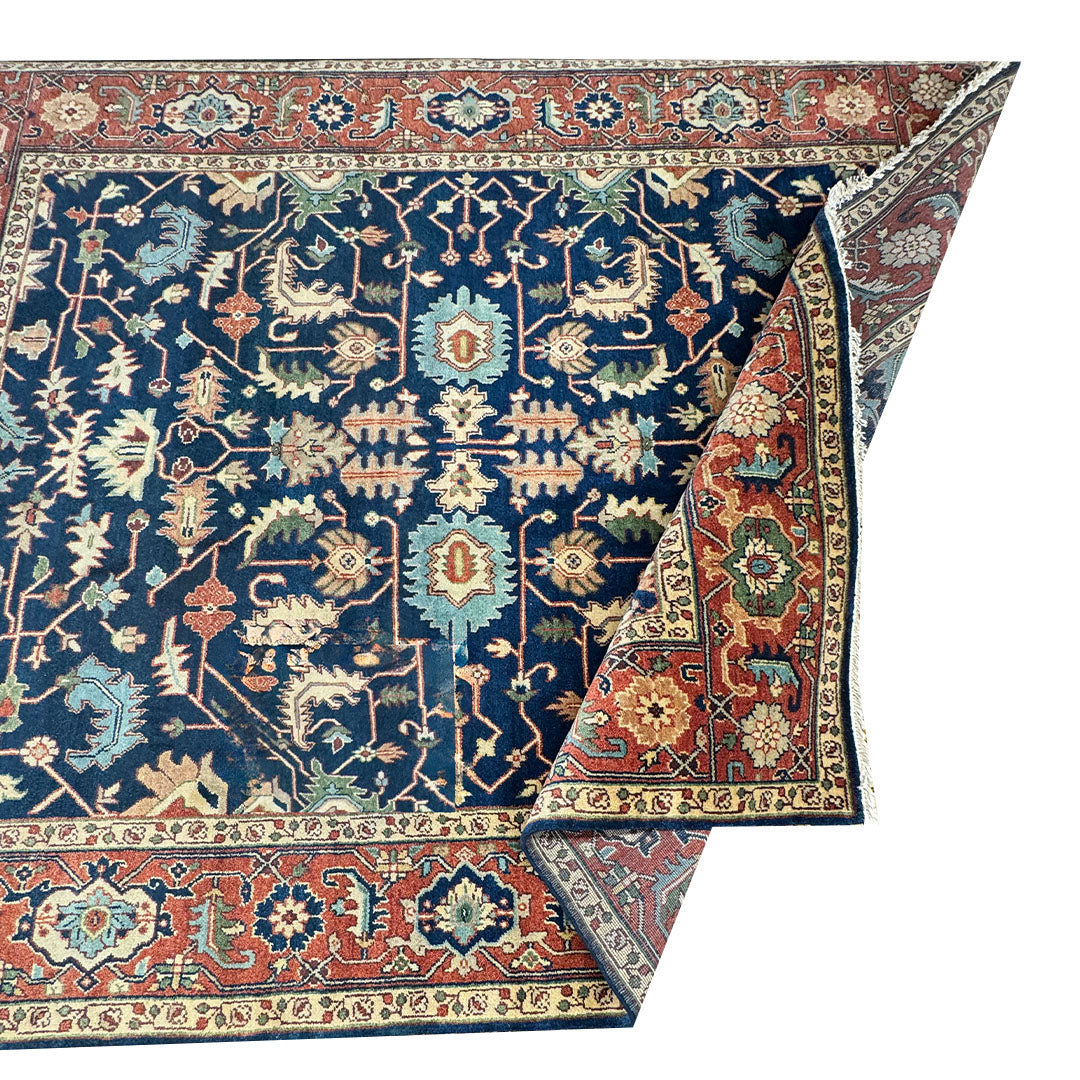 Heritage Hues Handknotted Wool Rug