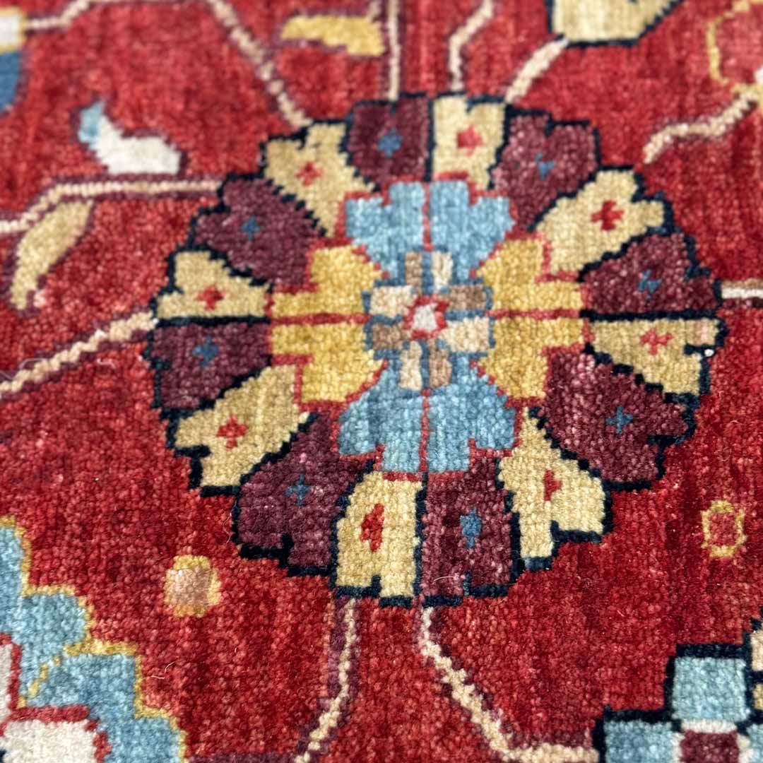 Heritage Hues Handknotted Wool Rug