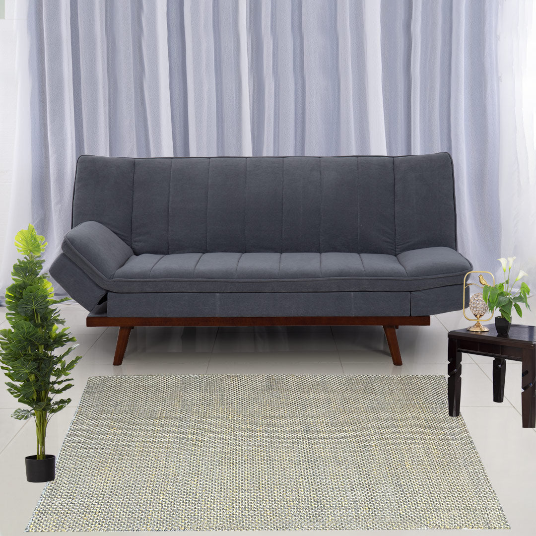 Heritage Hues Handknotted Wool & Jute Rug