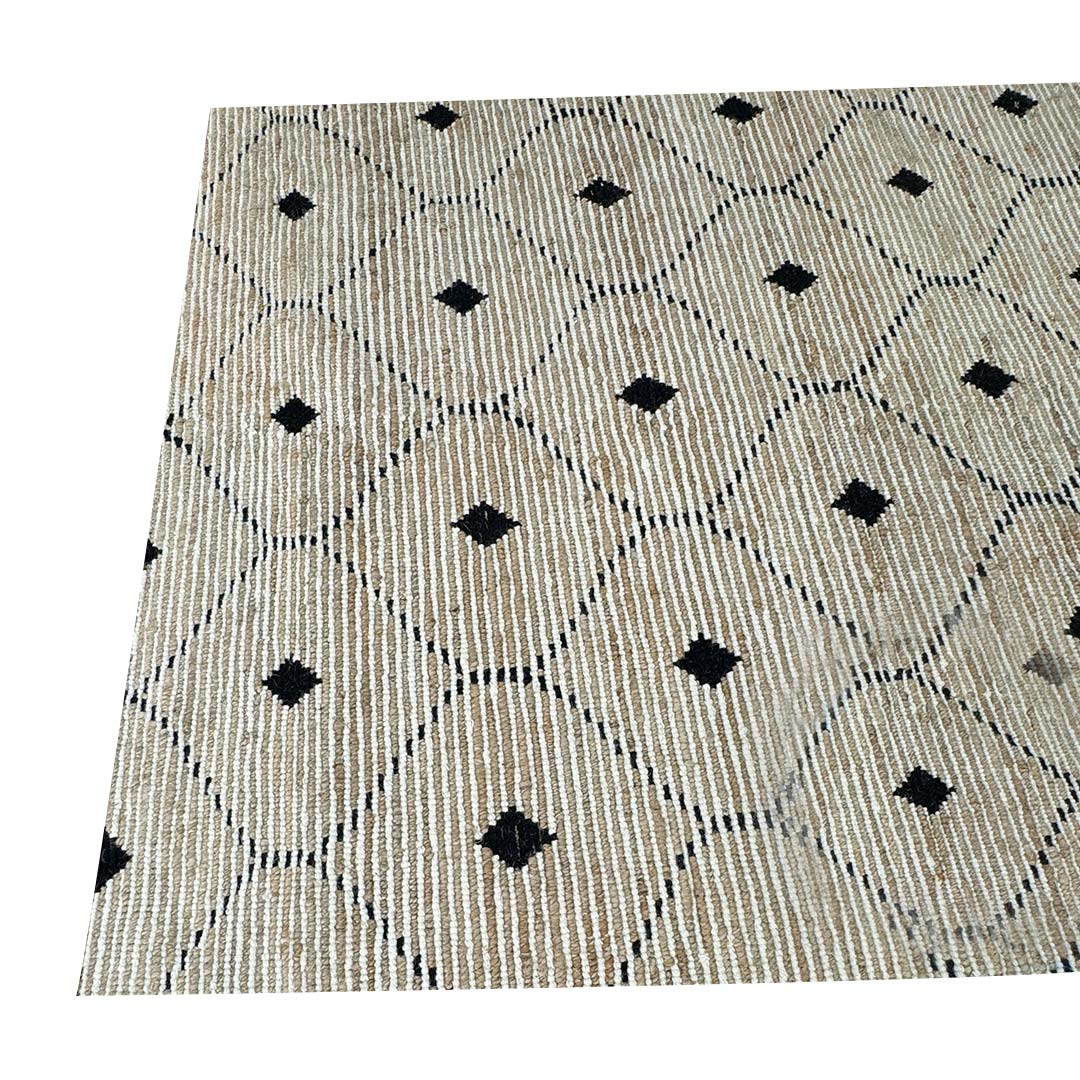 Heritage Hues Handknotted Wool & Jute Rug