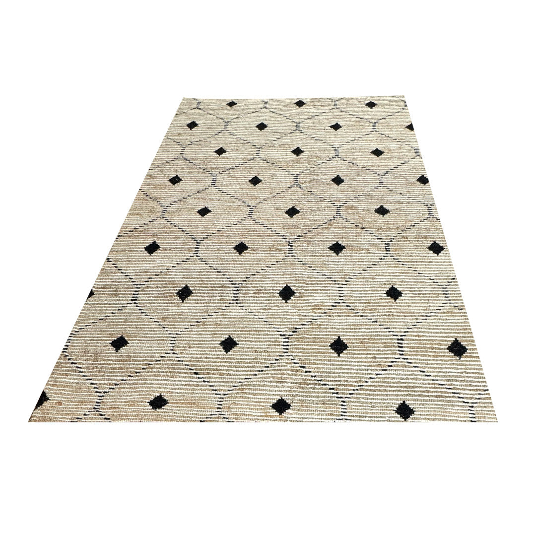 Heritage Hues Handknotted Wool & Jute Rug