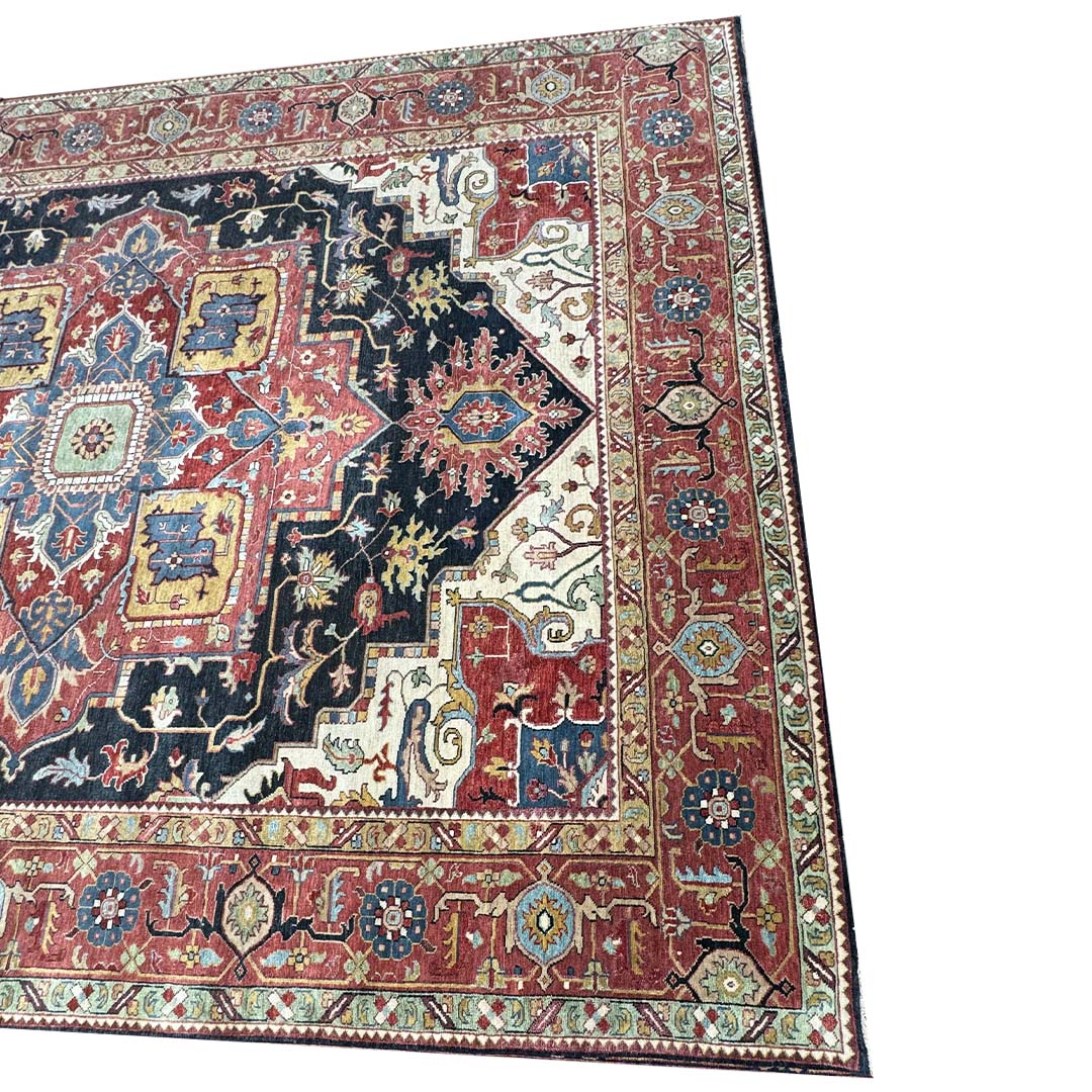 Heritage Hues Handknotted Wool Rug