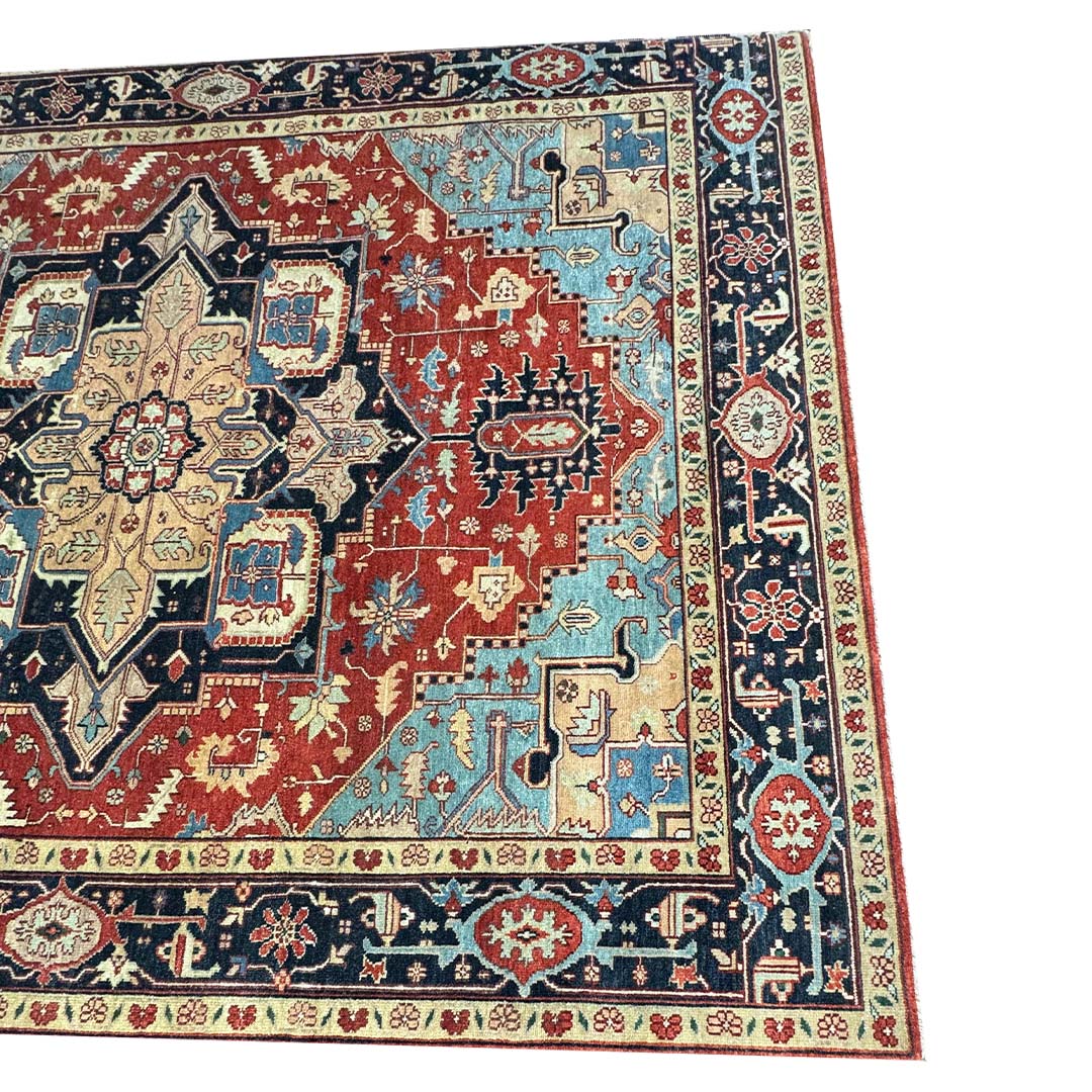 Heritage Hues Handknotted Wool Rug