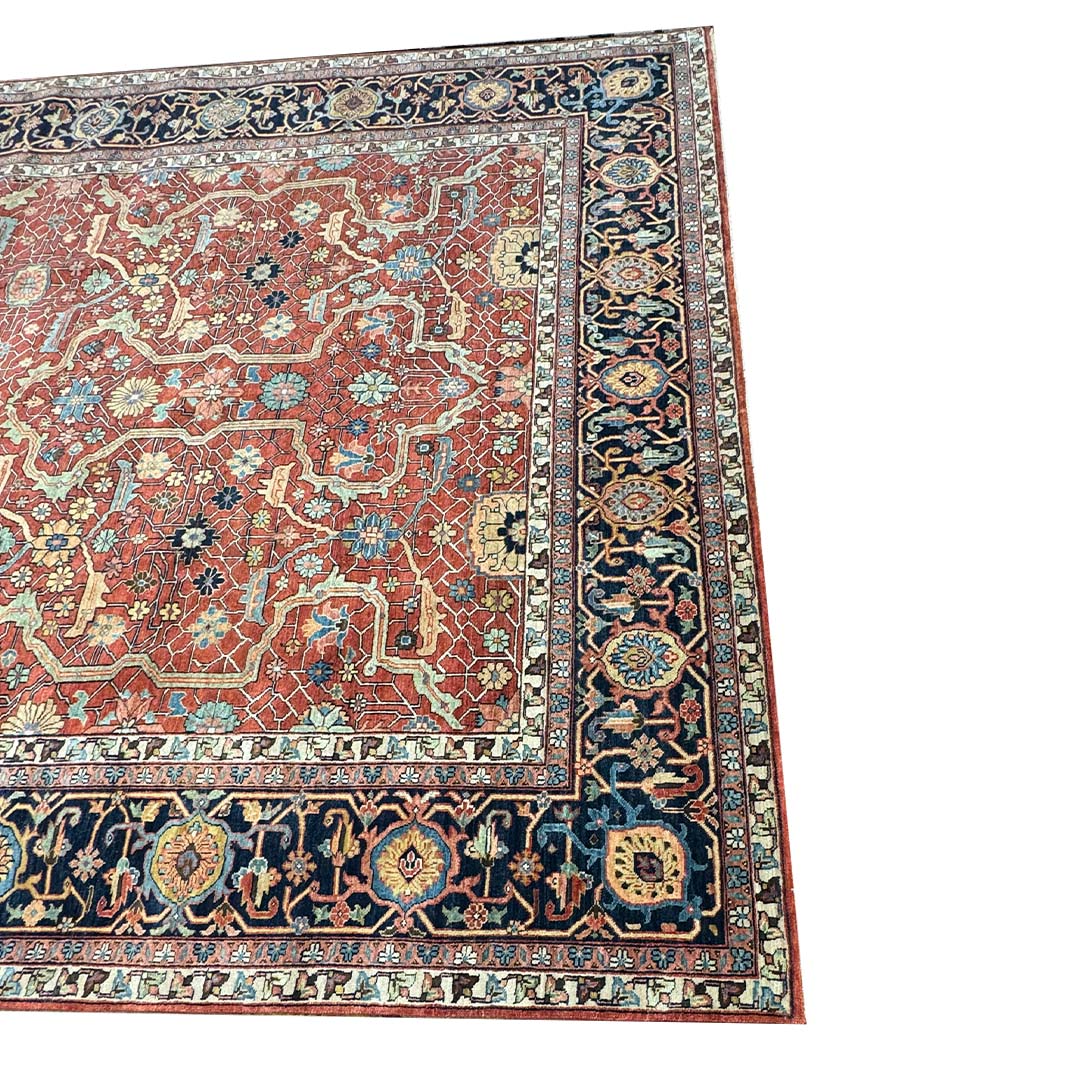 Heritage Hues Handknotted Wool Rug