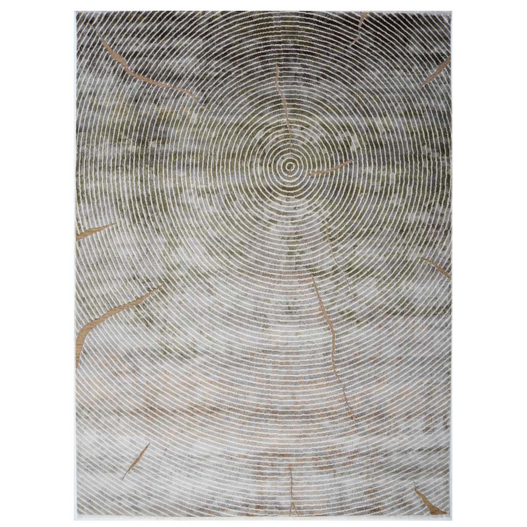 Artisan Weaves Handknotted Bamboo Silk/Zari Rug