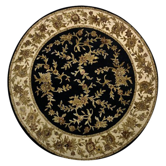 Heritage Hues Handknotted Wool/Silk Rug